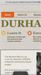 Mobile Screenshot of durhambikecoop.org